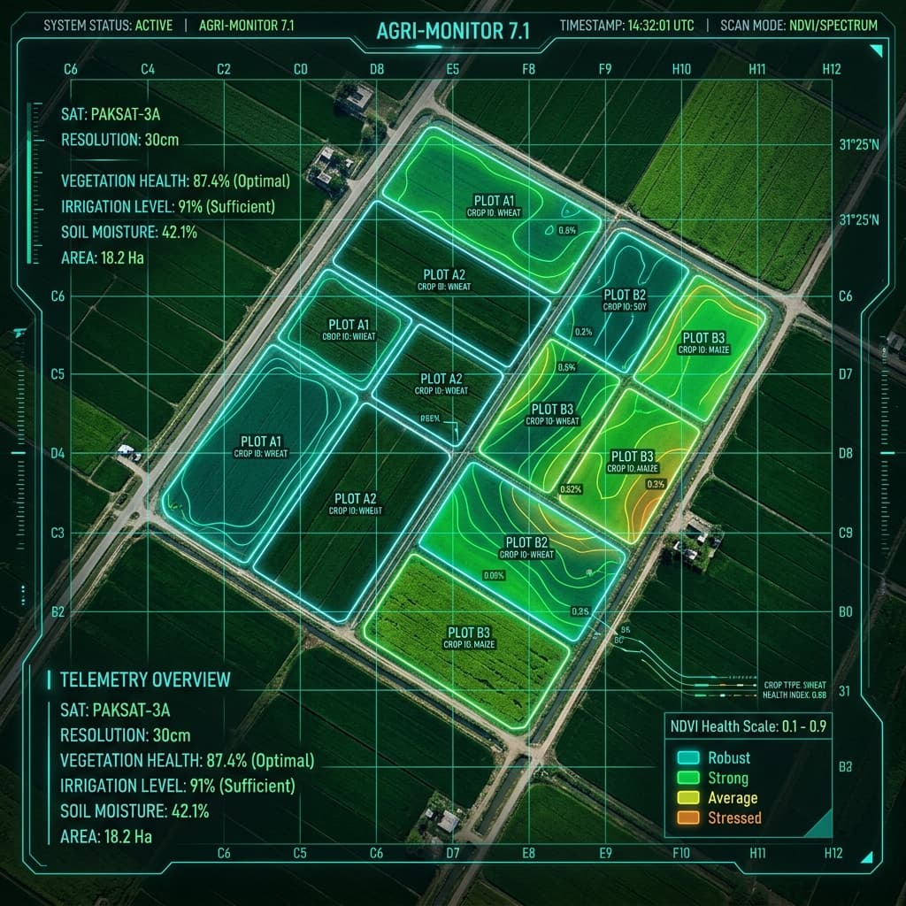 Satellite Crop Vigor Analysis